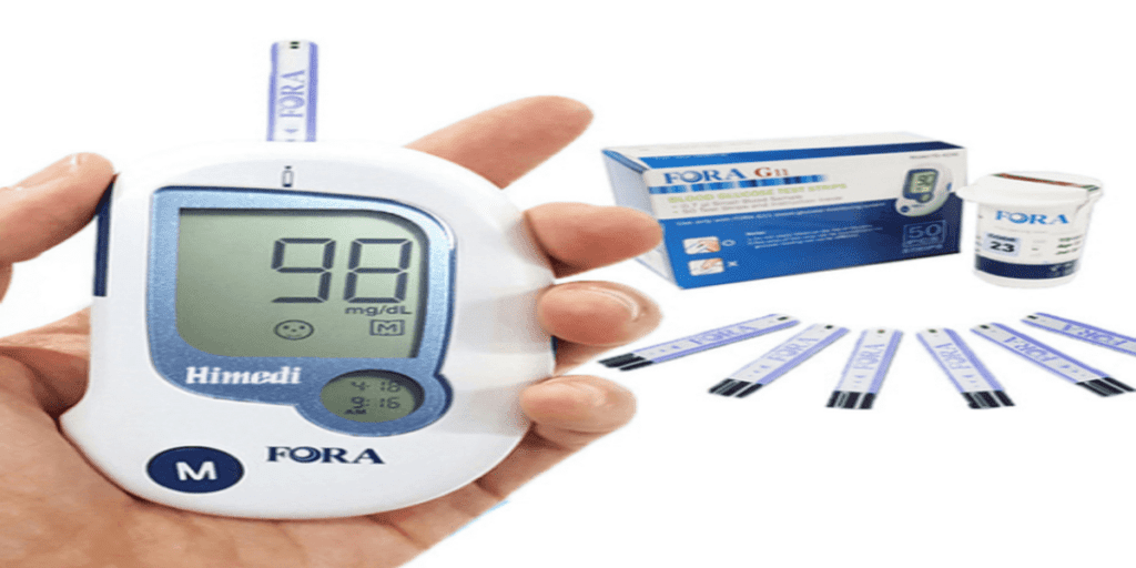 '포라(FDA 승인)' 혈당 측정기 4
